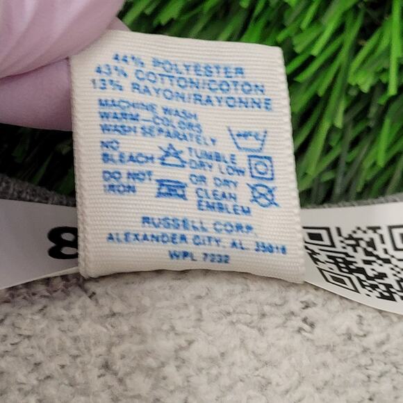 Vintage 80s Notre-Dame Sweatshirt Womens Medium 20x20 Boxy - Picture 8 of 15